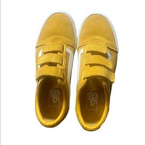 Vans Velcro yellow